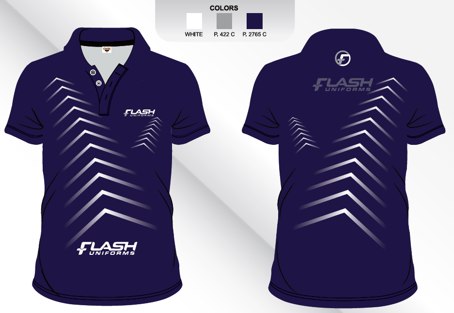 Custom Sublimated Polo Shirt SP20 - Flash Uniforms 